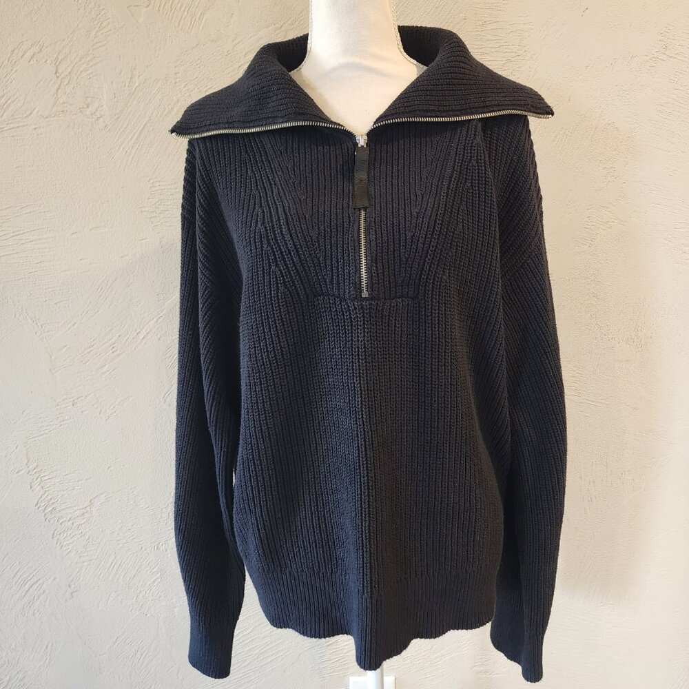 Lou & Grey 1/4 Zip Sweater